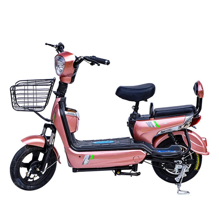 Factory wholesale electric bicycle New Model EBike 14 Inch Fat Tire ebike Lead battery scooter E cycle