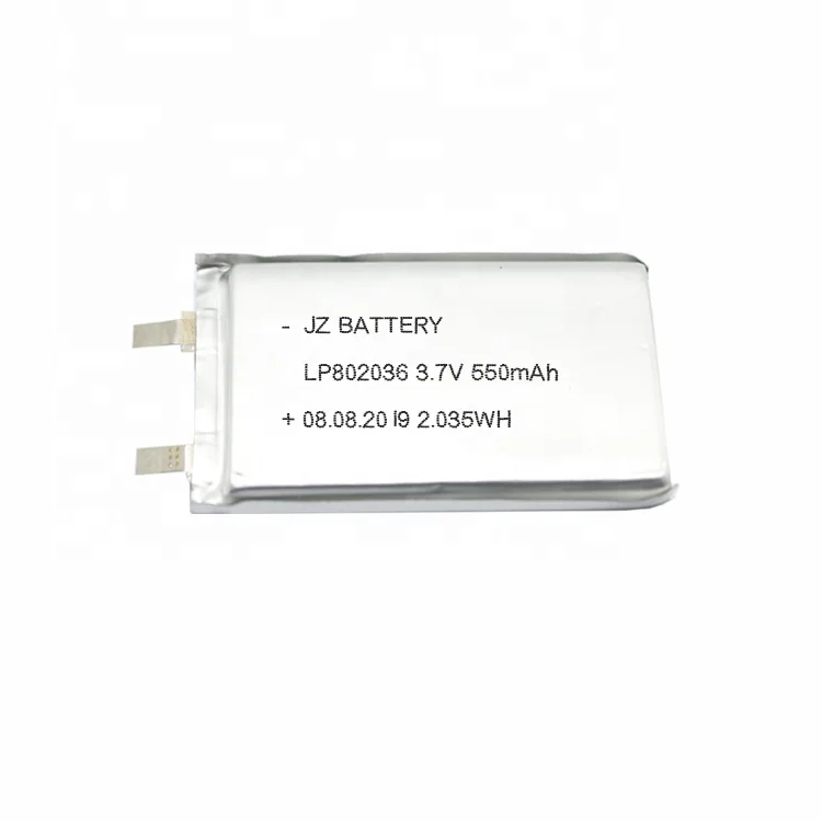 OEM CP502537 CP502540 lithium battery thin limno2 battery 3v 1200mah for remote reader