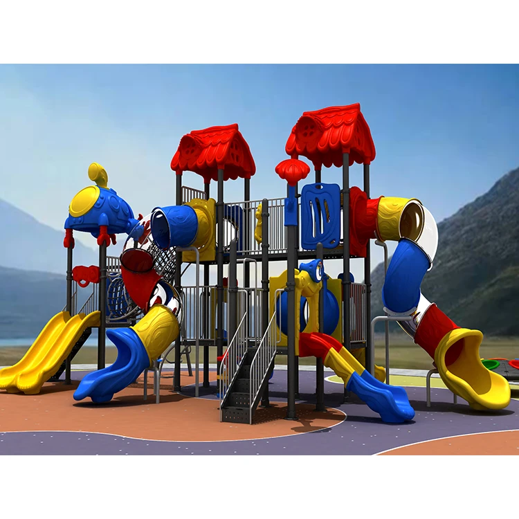 Plastic outdoor toy jungle gyms for kids,playground maze,outdoor plastic play sets for kids