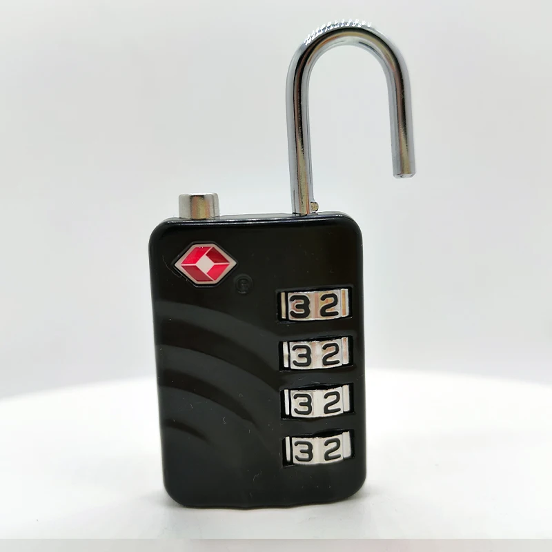 2023 Hot Zinc Alloy TSA Travel Padlock Luggage Bag 4 Digit Combination Lock