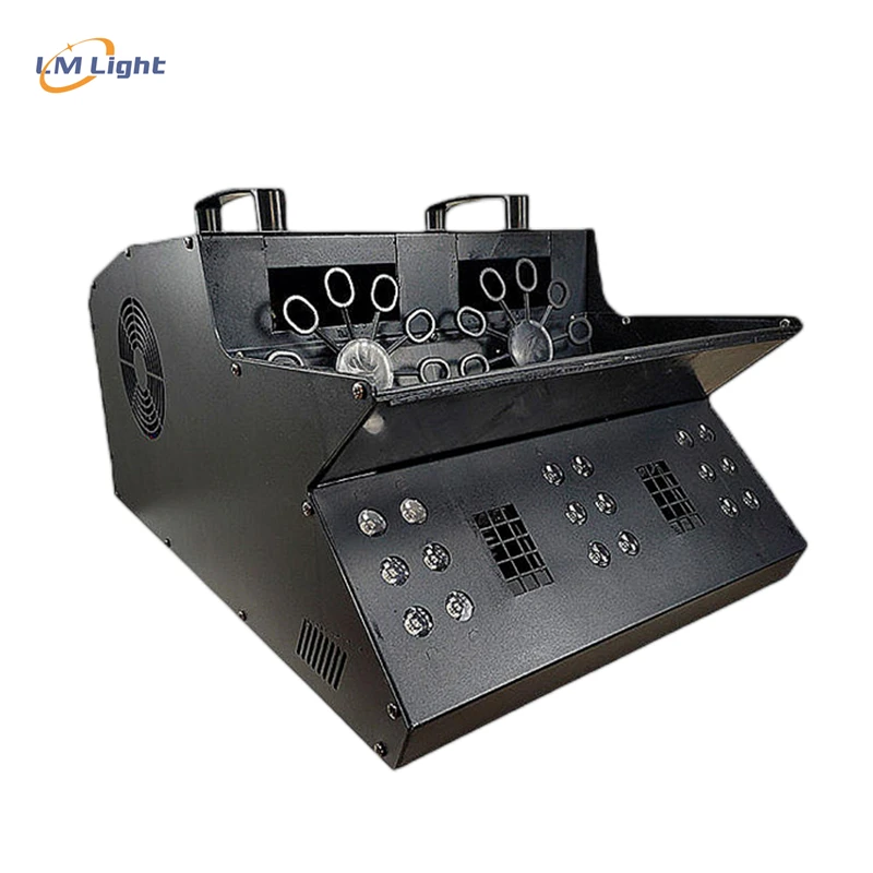 Высокое качество автоматический Dmx 512 Led дым пузырь машина с беспроводным пультом дистанционного управления для вечеринки этапа концерта туман