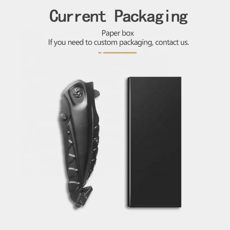 Wholesale of New Products Mini Camping Switch Blade Hunting Knife with Gift Box Tactical Folding Pocket Knife for Outdoor