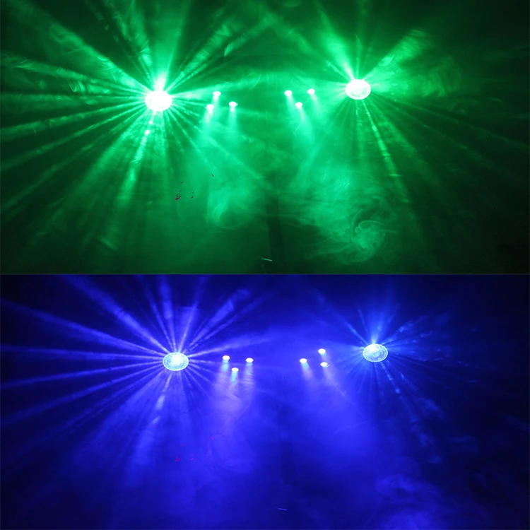 RGBW LED Par Bar Light DMX Pro Stage Lighting Projector DJ Disco Party Wedding Event Rent With Stand And Carry Bag