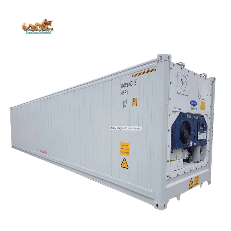 Новый 40-футовый РЕФРИЖЕРАТОРНЫЙ контейнер для морозильной камеры 40 футов с переносным кулером для продажи