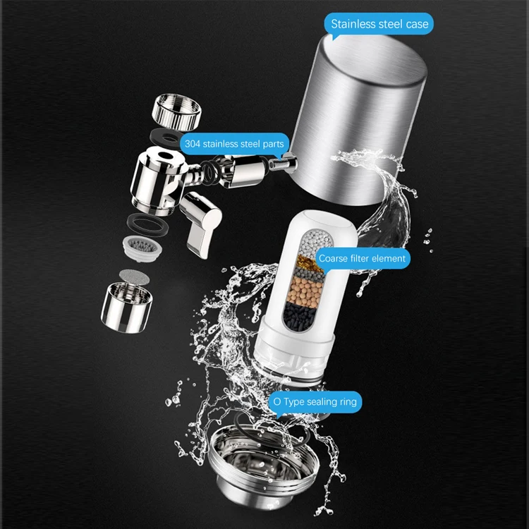 2024 Hot sale New Design household water filter faucet Tap Faucet Water Filter Used on Faucet with Ceramic Filter