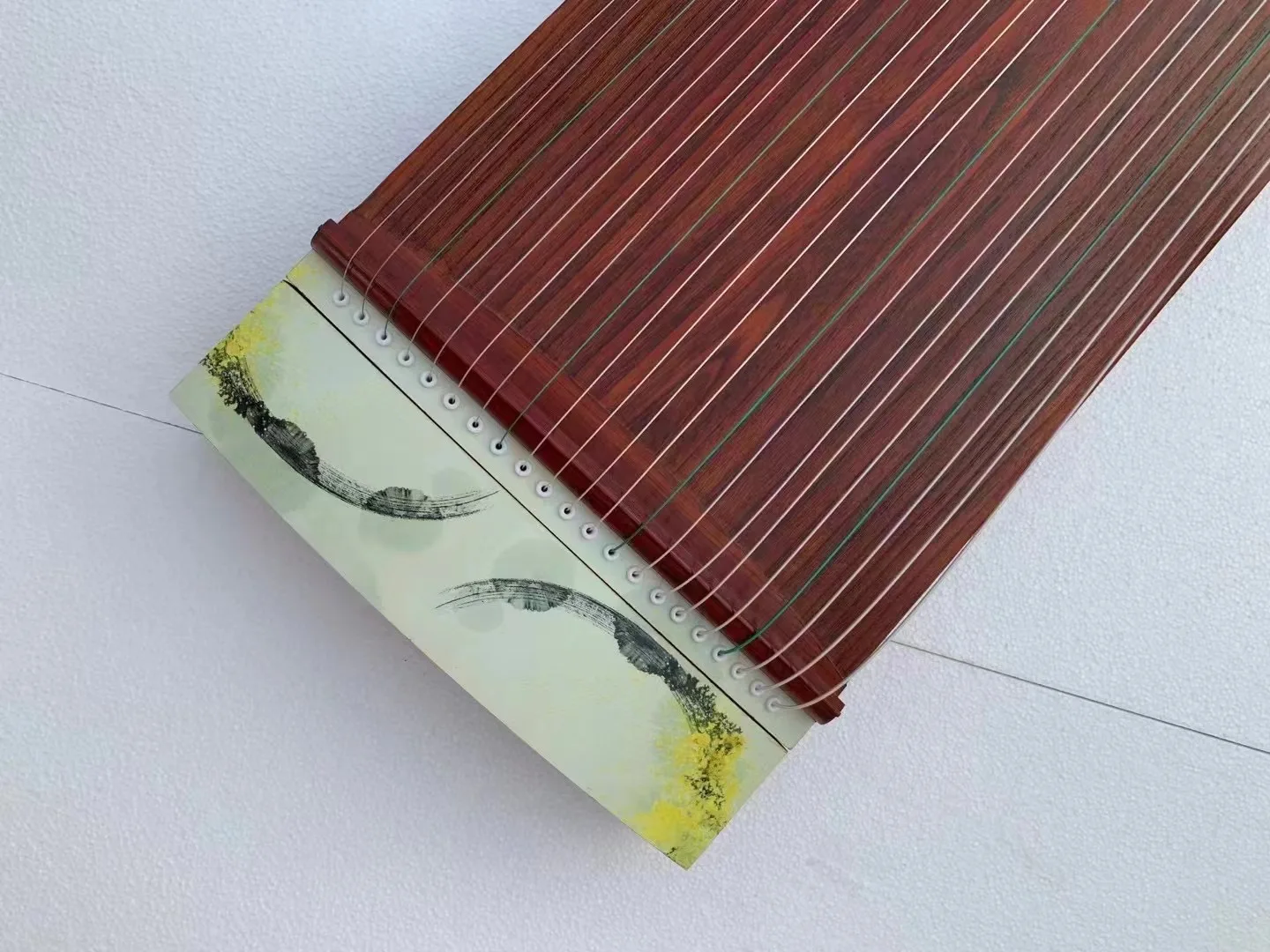 Traditional Chinese guzheng hand-dug zither, 21-string national musical instrument Ctnc brand zither