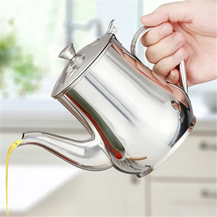 Stainless Steel Coffee Kettle Coating Long Mouth Spout Teapot