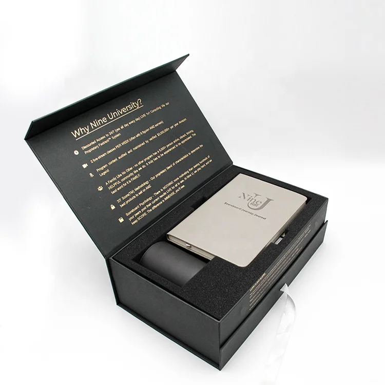 luxury custom logo color printing moon cake paper box Hot stamping ribbon product paper velvet jewelry gift packaging box