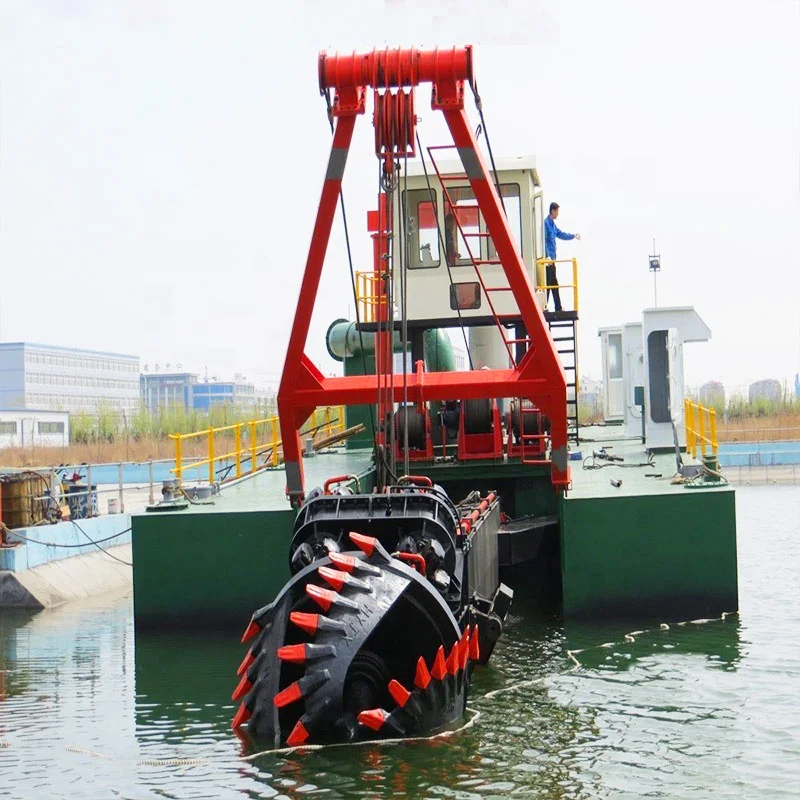 Diesel engine power 18 inch cutter suction sand dredger for river sand and inland waterways dredging