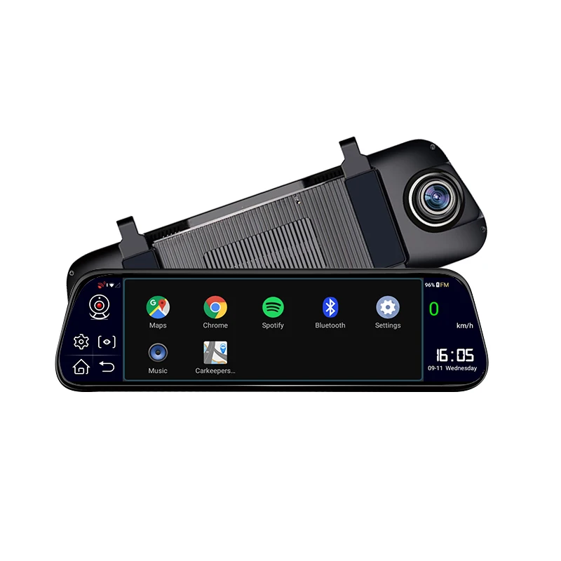 10V Car Rearview Mirror DVR Black Box Dual Lens Dashcam WIFI FHD Car Camera Driving Recorder
