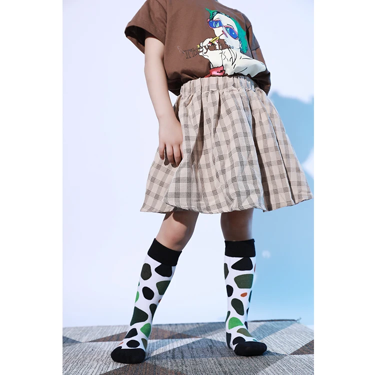 
 Новый дизайн, красочные полосатые детские гольфы, носки для детей  