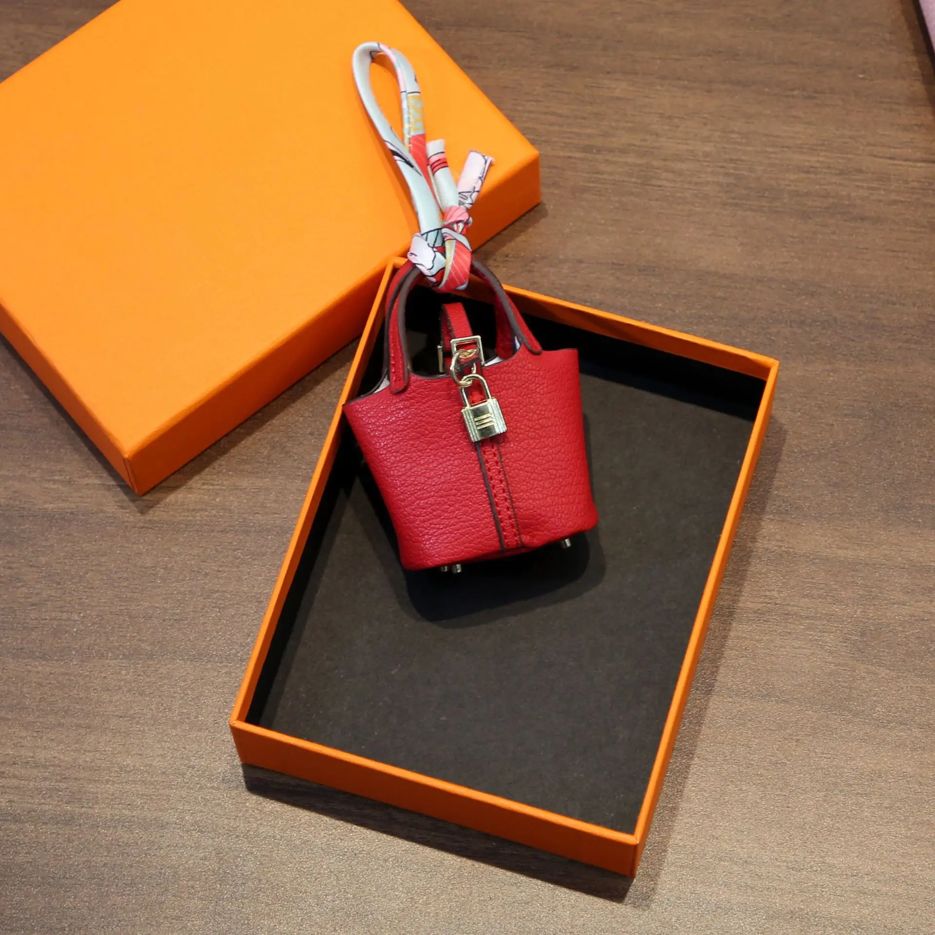 Mini Bag Bag Pendants Car Keychain headphone Bag Coin Purse Leather Purse Creative Hanging Accessories