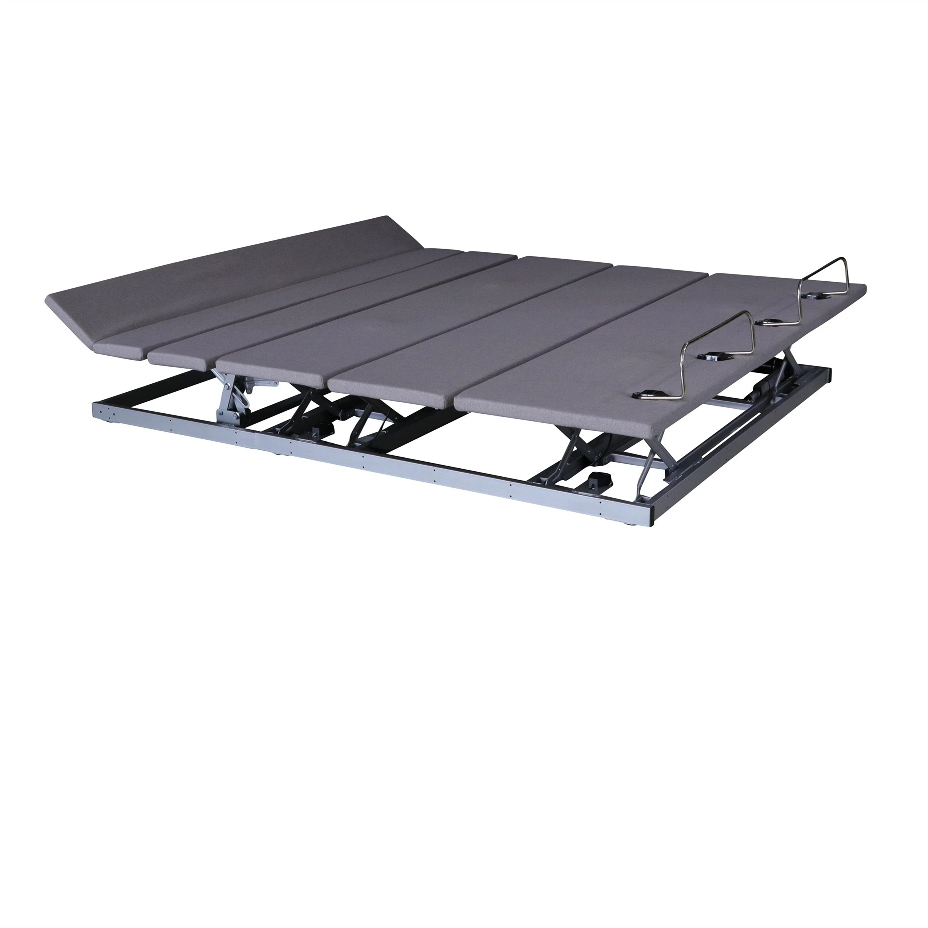 
Home Use Wireless Remote Control Massage Motors Electric Vertical Lift Metal Bed Adjustable Frame 
