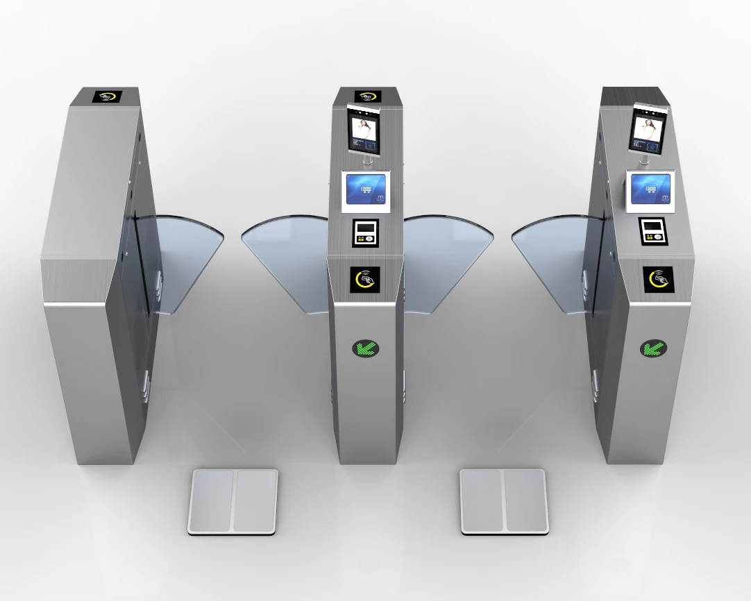ESD Safety Gate Control System ESD Flap Turnstile Gate Cleanroom Equipment