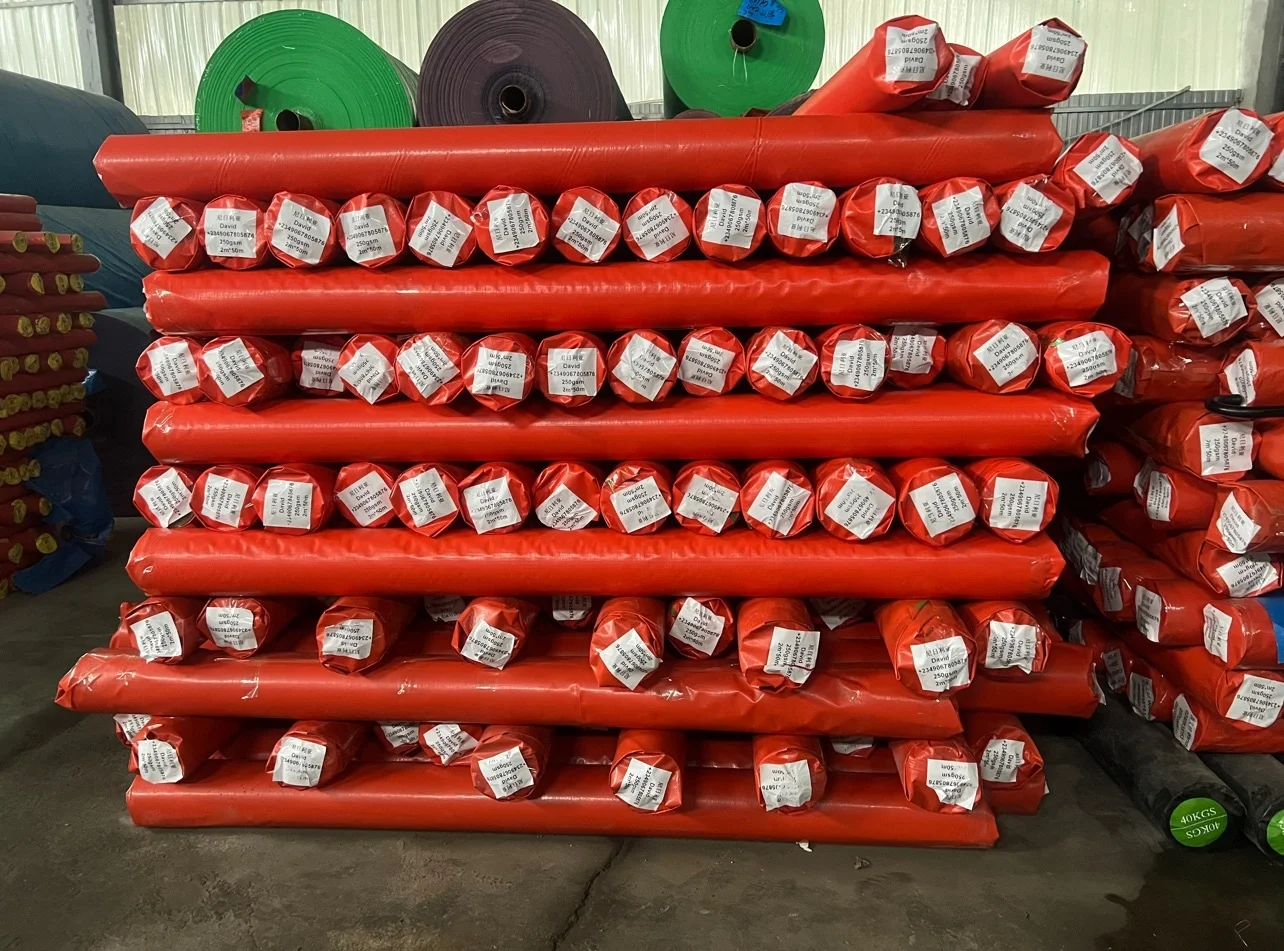 MILLION 160gsm orange pe plastic waterproof tarp roof boat cover outdoor polyethylene tarpaulin blanket polyester sheet