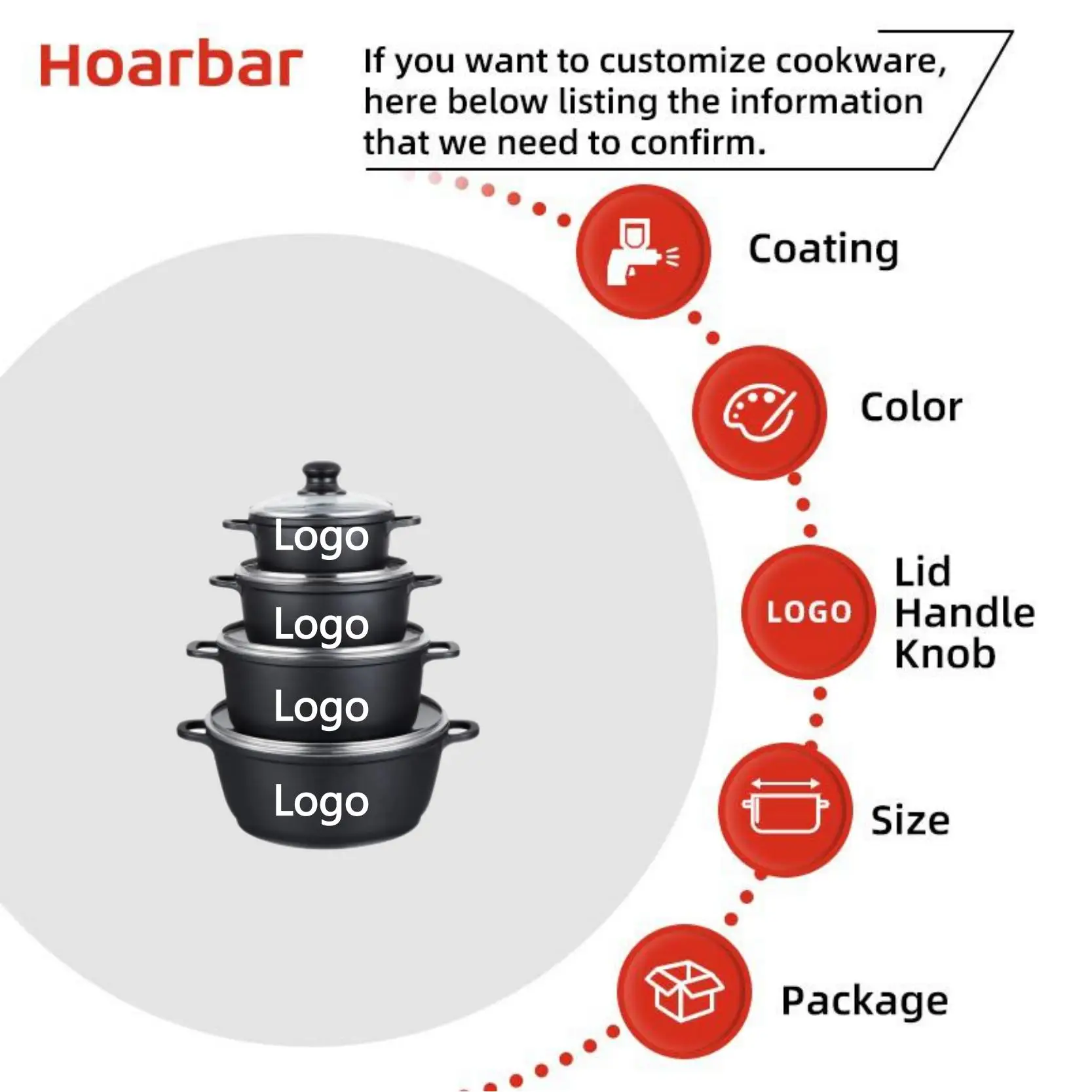 die cast aluminum non stick casserole cookware set/kitchenware set