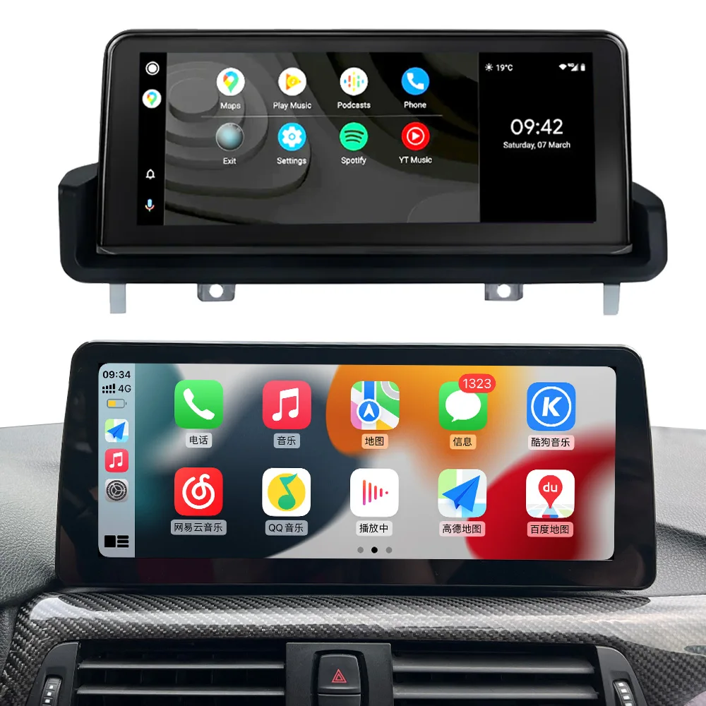 Autoabc 1920*720 10 25 дюймов Linux systembutch Screen Carplay для Bmw 3 серии E90 E91 E92 E93 головное устройство автомобильное стерео радио