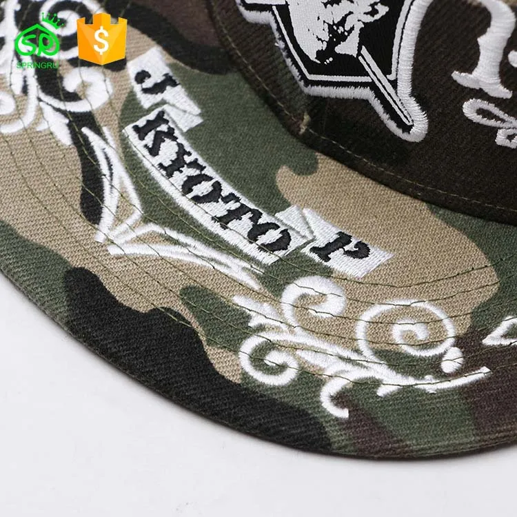 Custom 3D Embroidery Snapback Hat Wholesale Fashion 6 panel Snapback Hat