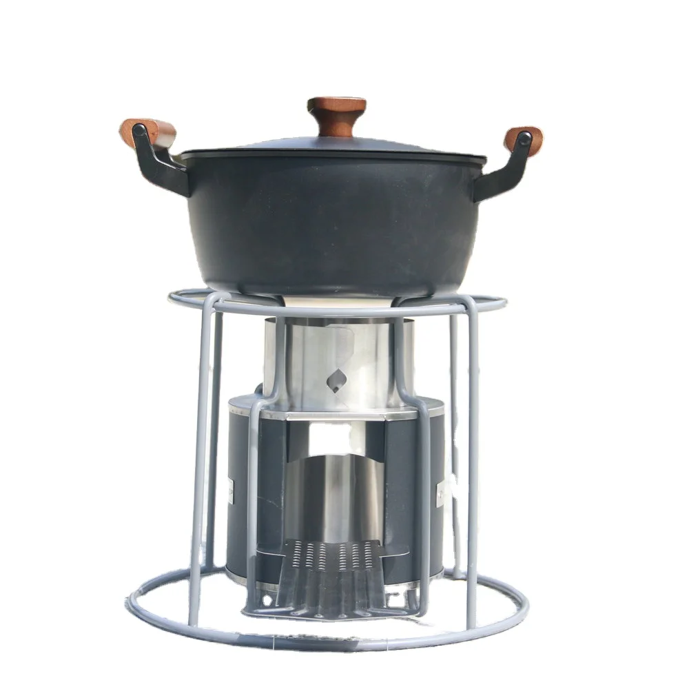 2021  new product  stainless steel    Wood Pellet  stove  charcoal stove   for  Africa and  Indian