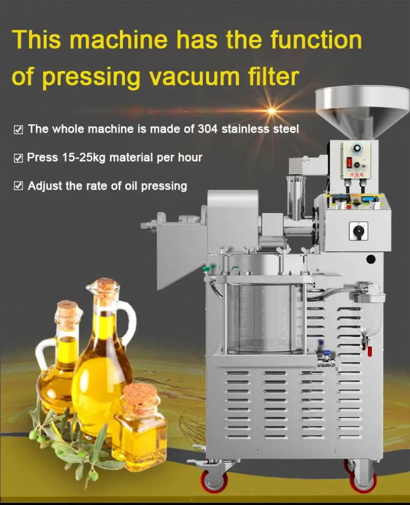 High Quality cold pressed sesame mini press for sale olive oil machine turkey with cheapest price