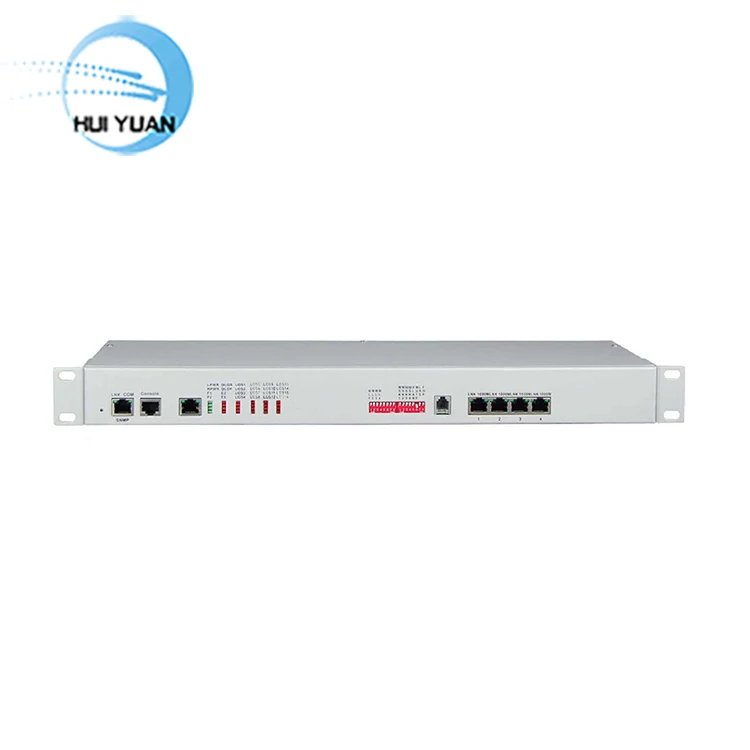 Fiber Media Converter Fiber Multiplexer Single Fiber SC Port 16E1+4GE PDH Without SNMP