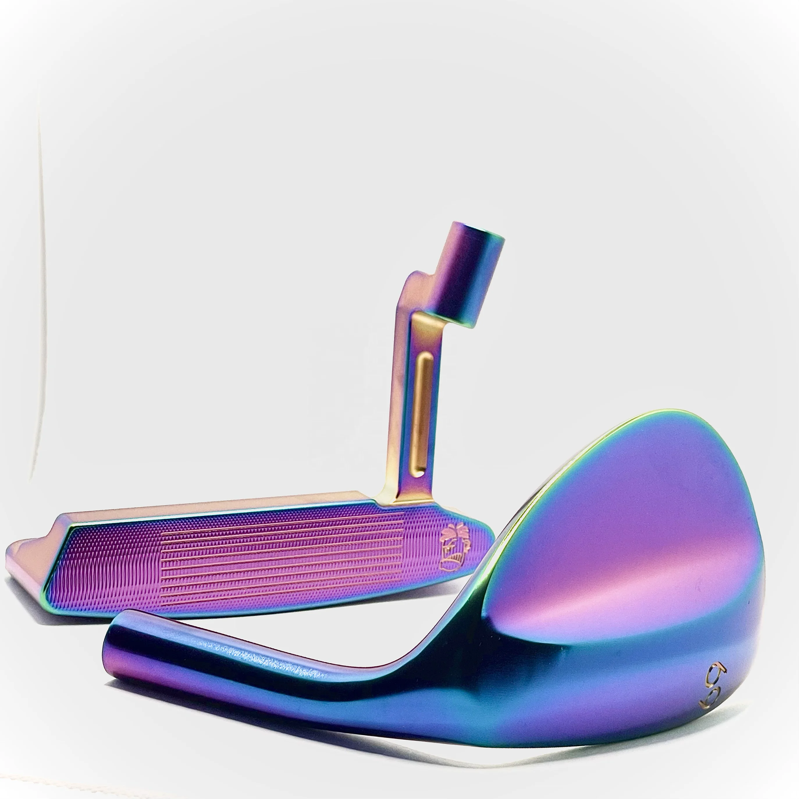 Loft 69 Wedge USA Japan Corea New design factory customize logo CNC milled face 1020 forged golf Wedge head golf wedge set