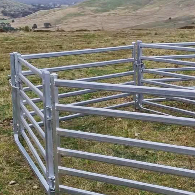 Cheap Round Pen Horse Corral Panels Livestock Cattle Panels Fence Horse Sheep Stockyard Corral Panel Yard
