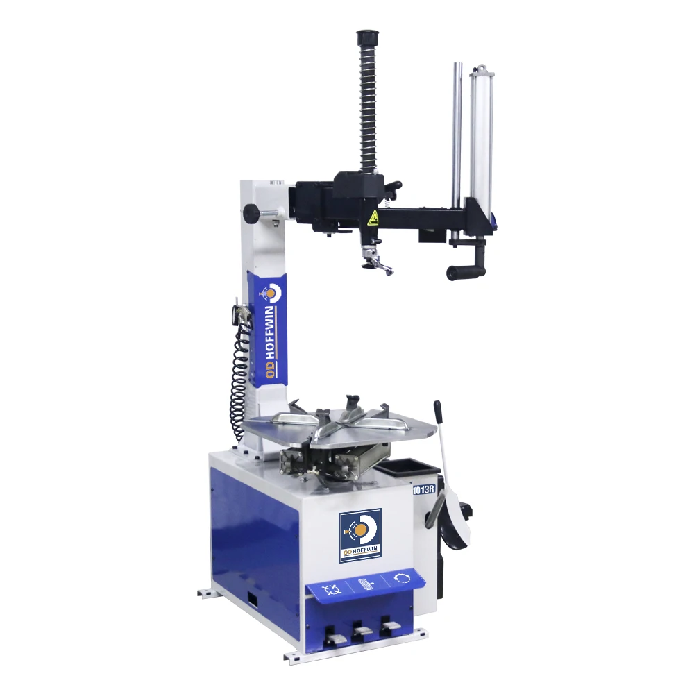 Od-Hoffwin High Quality Semi-automatic Swing Arm for car tires with 10'-24' rim clamping range Tyre Changer Machine