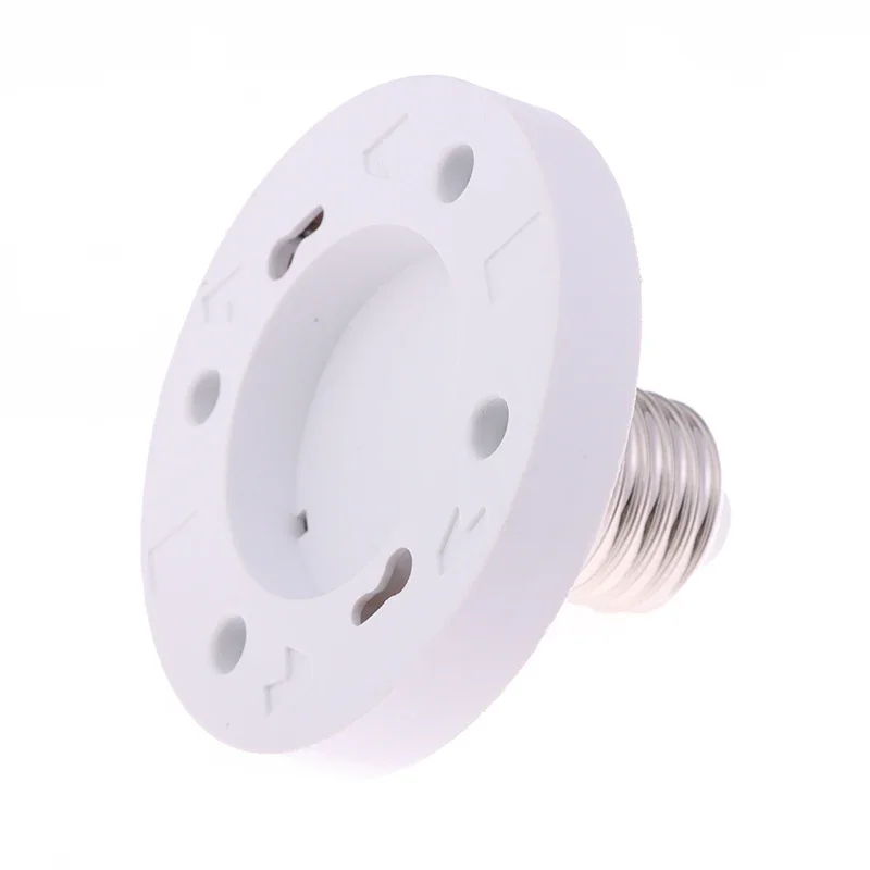 Винтовая Светодиодная лампа держатель Конвертер розетка E26/E27 на GX53 прочный Базовый адаптер лампы для энергосберегающего освещения шкафа