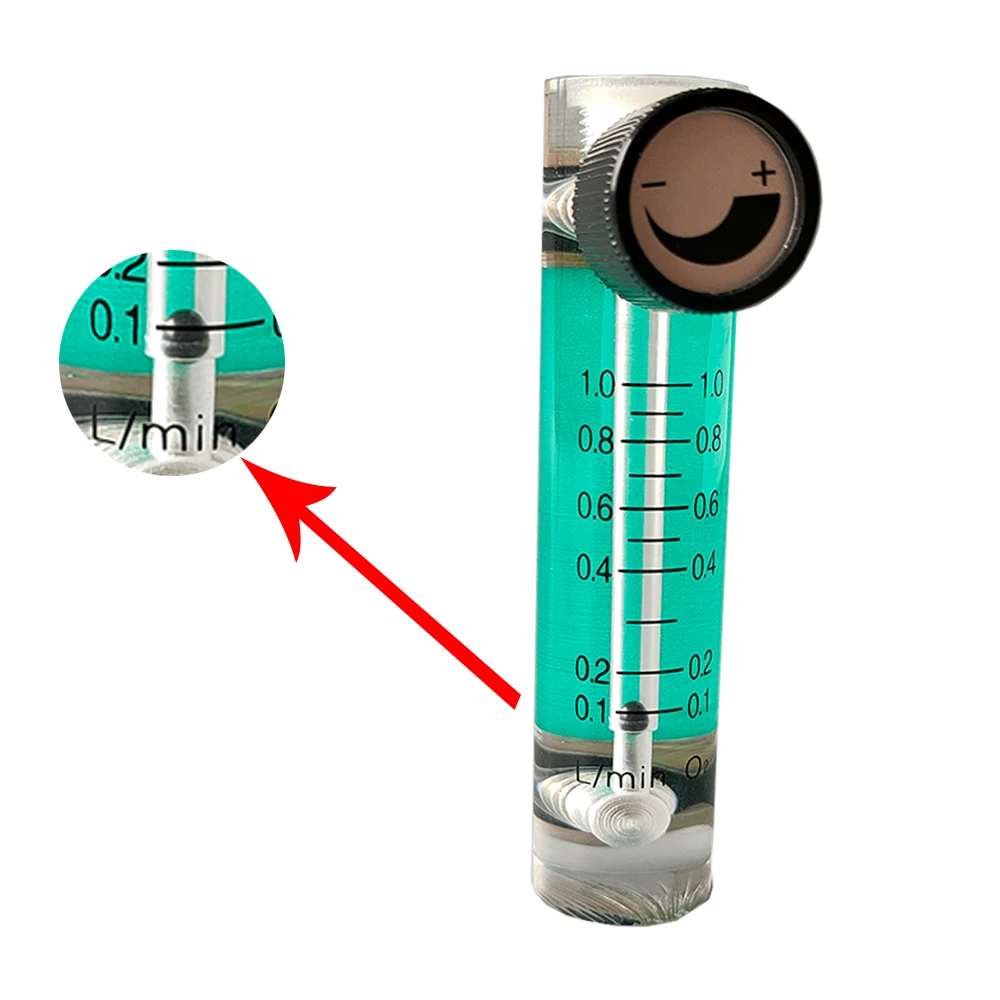 oxygen flow meter gas regulator for oxygen concentrator