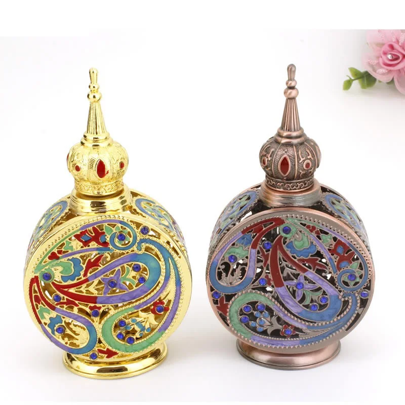 wholesale new design Middle East Arabian Dubai 10ml empty luxury perfume bottles