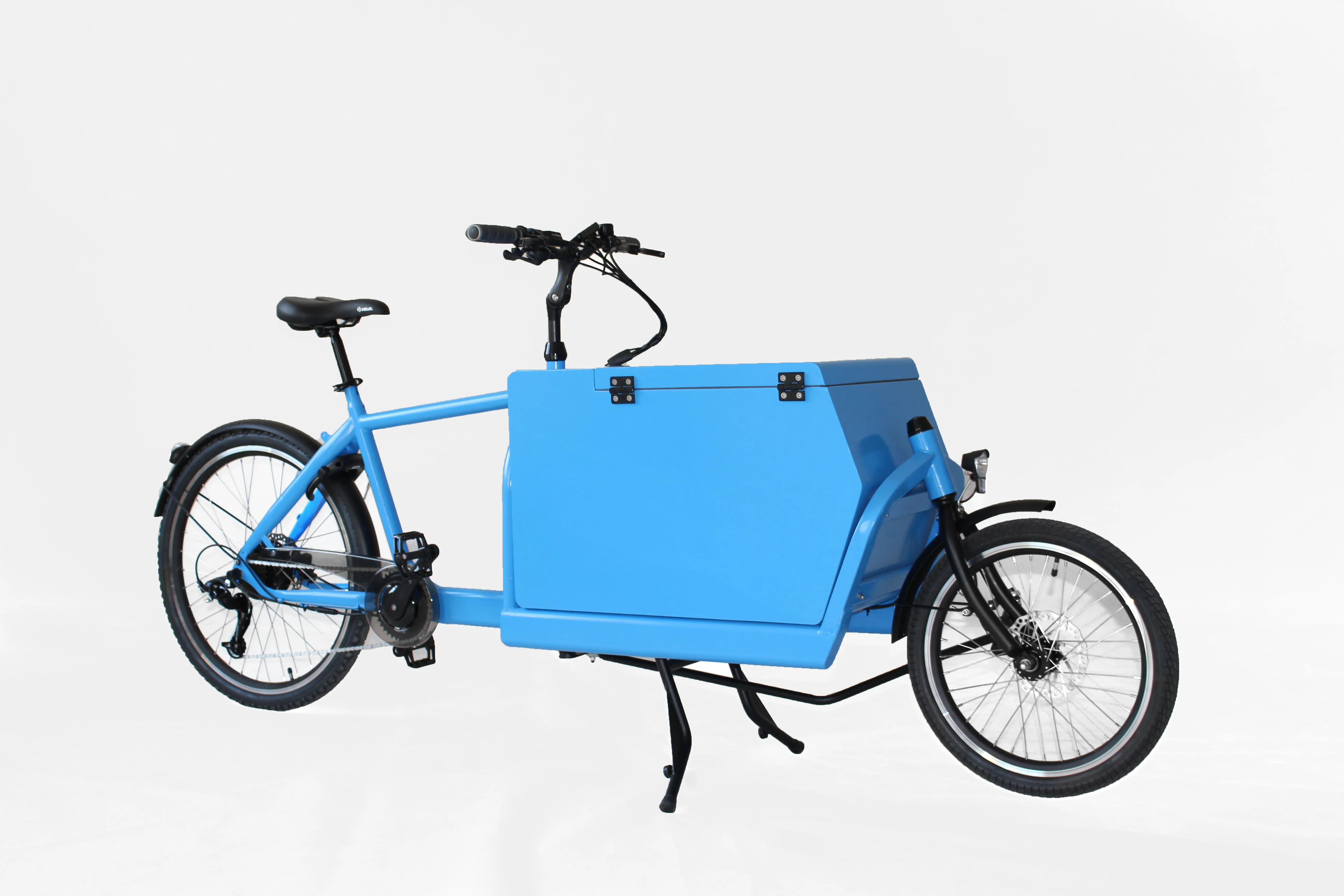 Long John Bicycle for Adults Cargo Bike for Groceries New Design 2 Wheel Bike