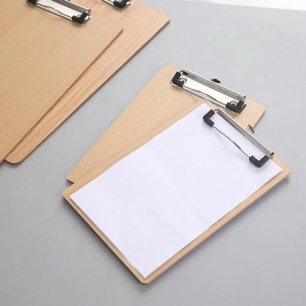 
High Quality Office Customized Clipboard a3 a4 a5 a6 Wooden Clipboard 