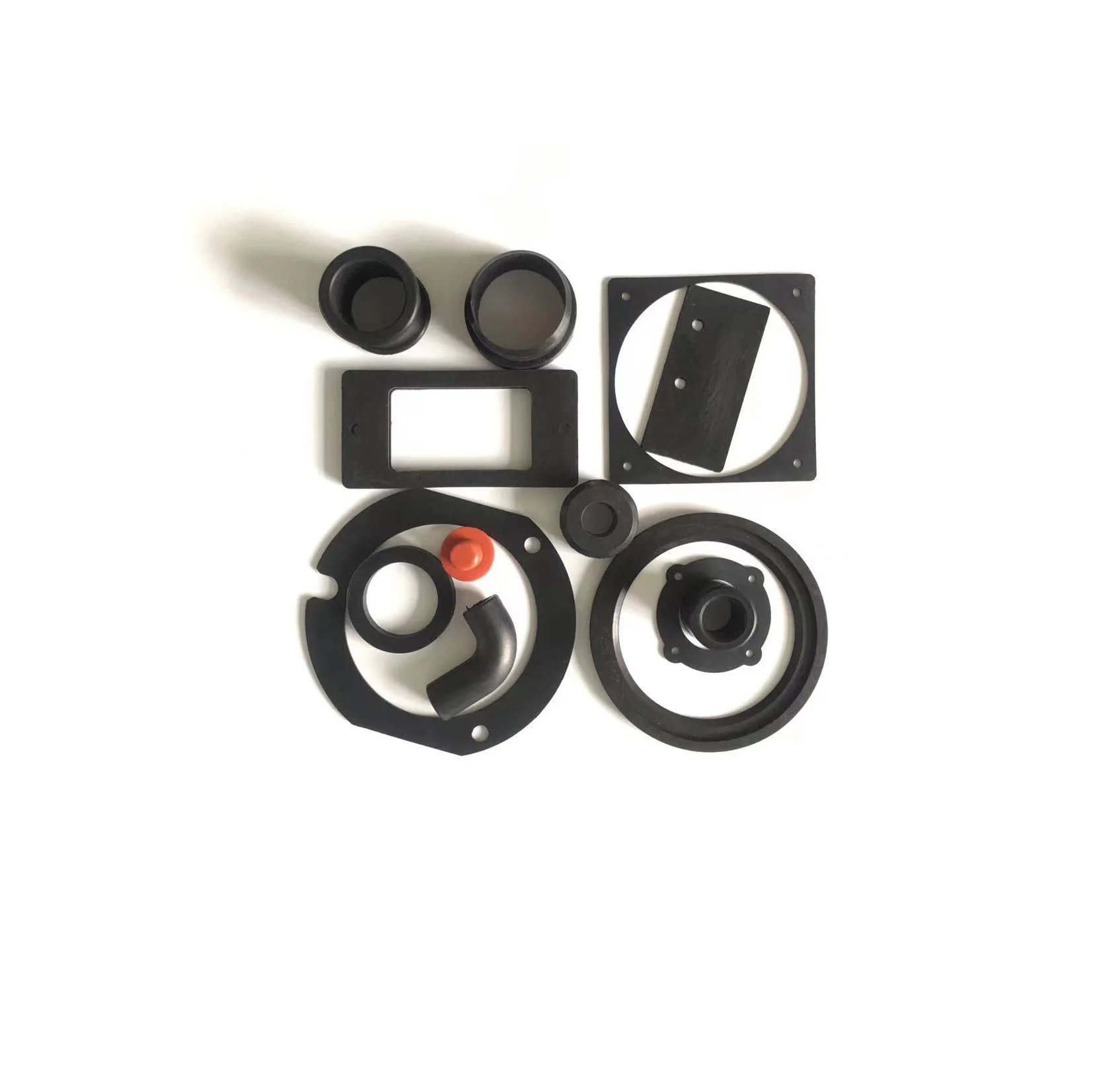 Customized automobile natural rubber nitrile rubber EPDM molded silicone rubber parts.