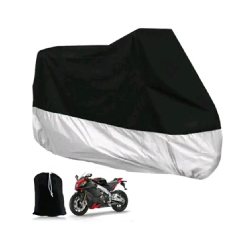Motorcycle Cover 210D Oxford / Dustproof Waterproof Universal Protective Cover Sun Protection Super Large for Motorbike Outdoor