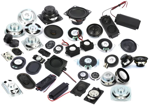 8 Ohm 1W 16mm Round Frame Height 4.0mm Mylar Micro Speaker Small Loudspeaker for Alarm Clock and Small Household Appliances