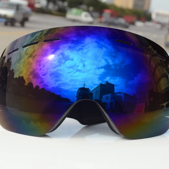 
2021 wholesale cheap frameless upscale snowboard ski snow goggles 