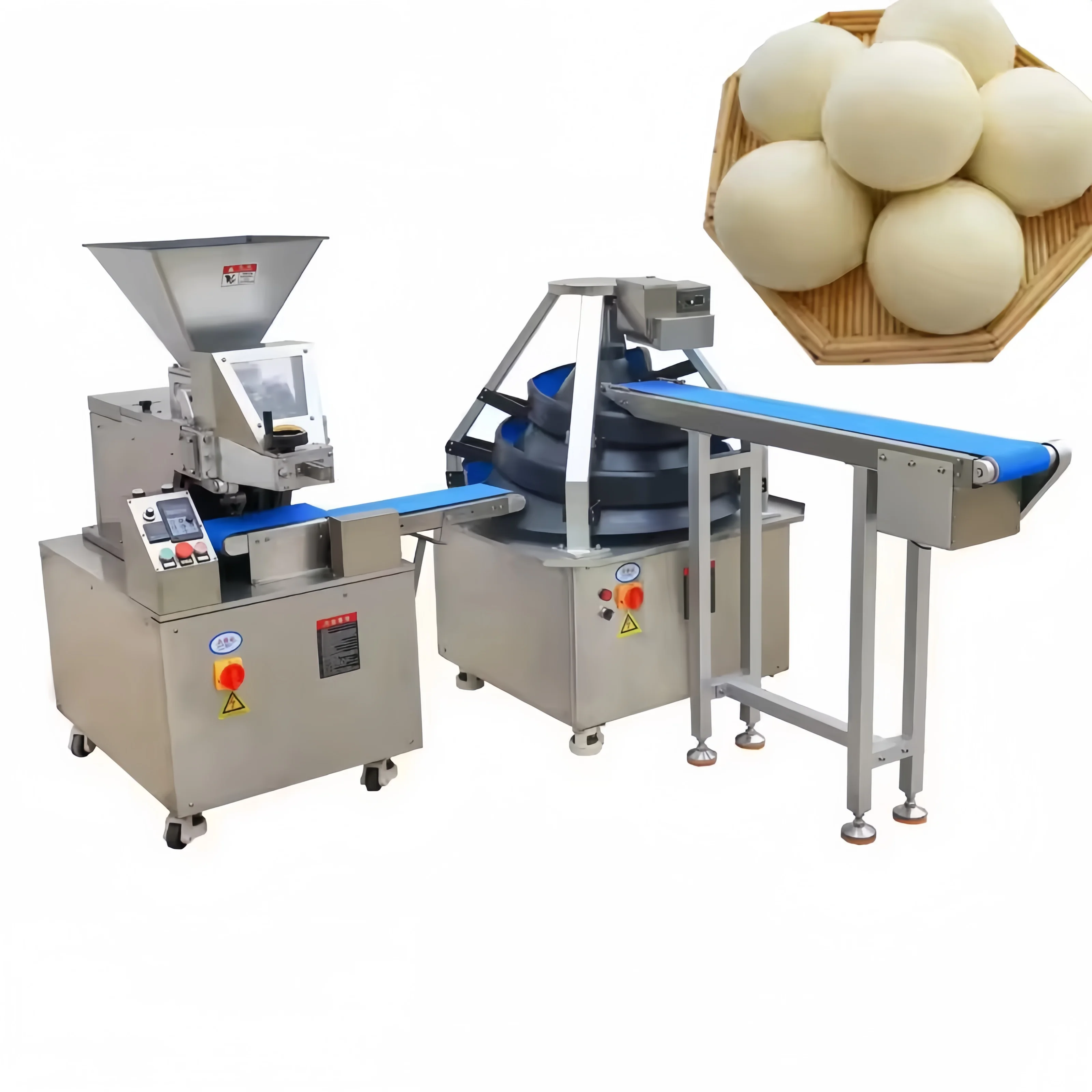 Hot Selling Automatic Bread Production Line Dough Mixer  Bread Machine dough divider Bread Dough Mixer Shaper Proofer Oven
