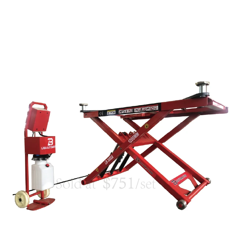 CE approved 4 post car lift customized hydraulic garage car lifter parking elevator car lifter portable