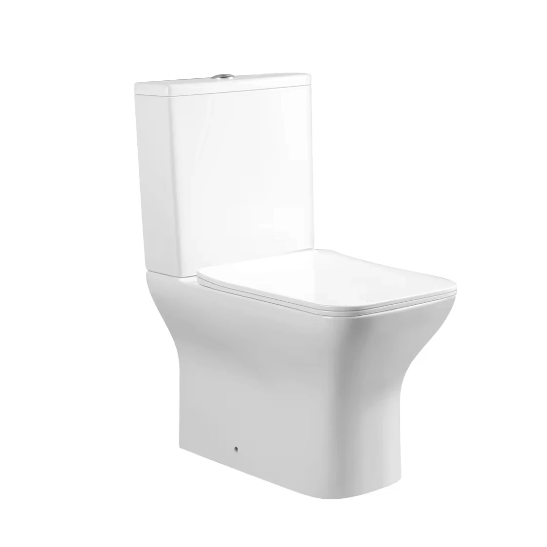 Europe and Australian Standard Sanitary Ware P-Trap Watermark Ceramic Wc Bathroom Two Piece Toilet