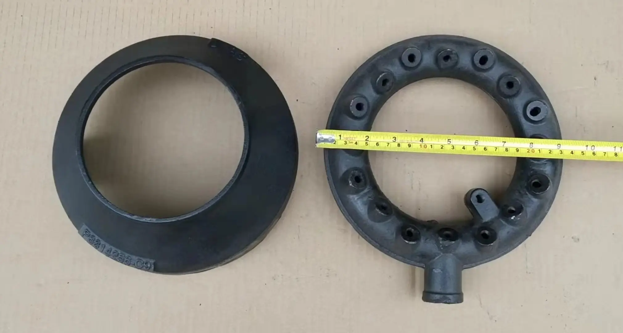 Top Quality  cast iron 16 tips jet stove gas burner for commercial stove
