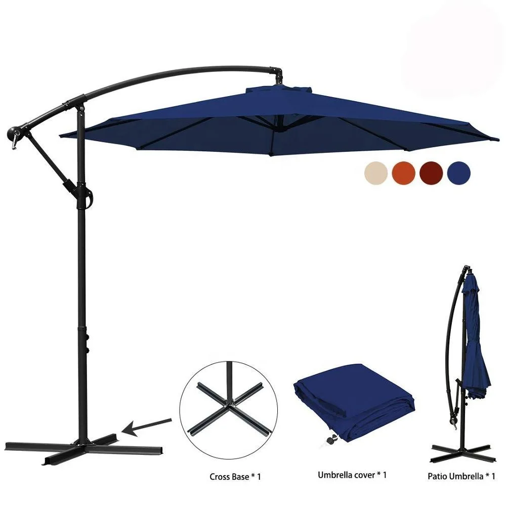 Folding   Outdoor  Furniture Garden lounge  Umbrella beach umbrella