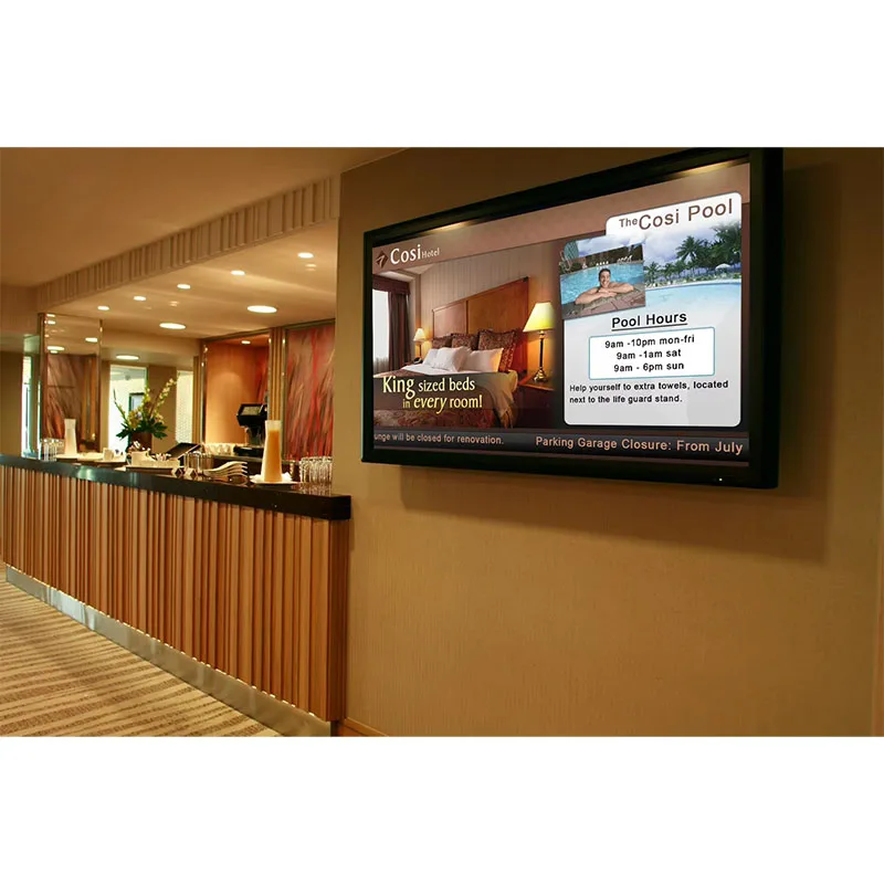 Retail Store Android System Wall Mounted Touch Screen HD LCD Digital Signage For Advertising Display Commercial Digital Display