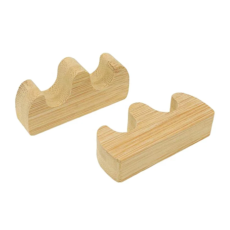 Classic Chinese Writing Brush Rest Stand Wooden Calligraphy Brush Holder for Beginning Calligraphy Practice Painting