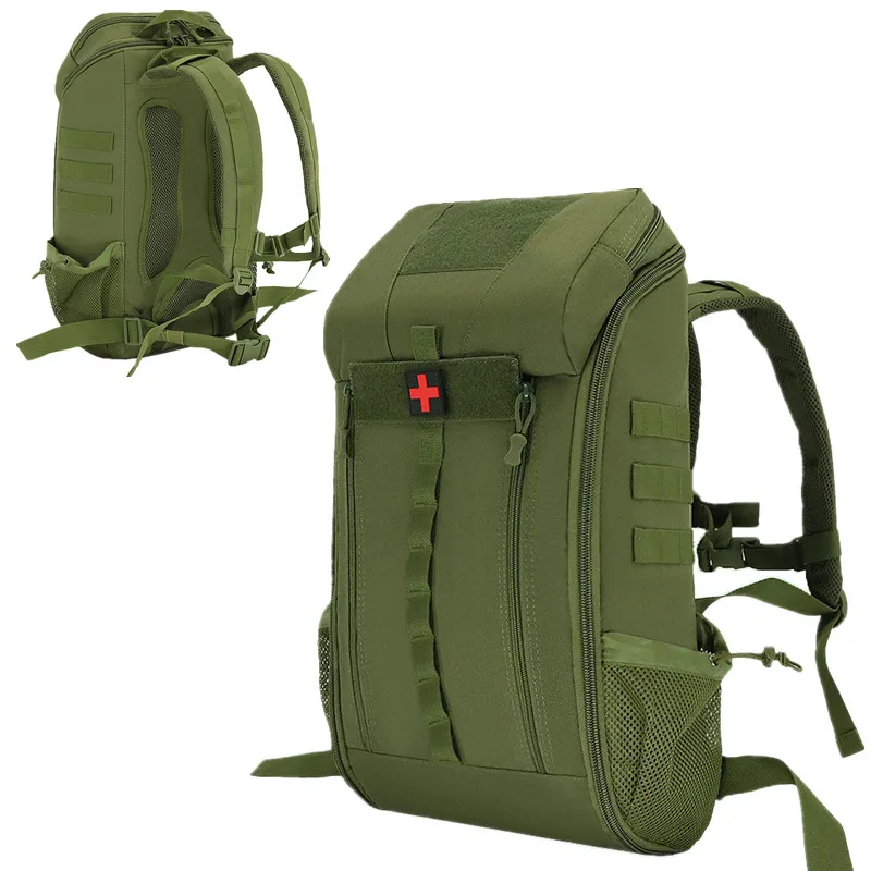 Tactical Medical Assault Pack Outdoor  Ruckack Camping Survival Emergency First Aid Backpack with 3 Removable Pouches