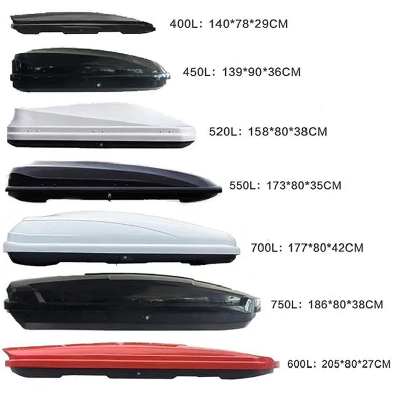 Hot Selling Universal Anti-uv Cargo Carrier Roof Rack Car Roof Box