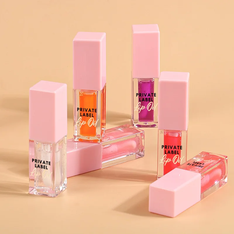 Custom Logo Fruit Flavor Moisturizing Long Lasting Lip Oil Wholesale