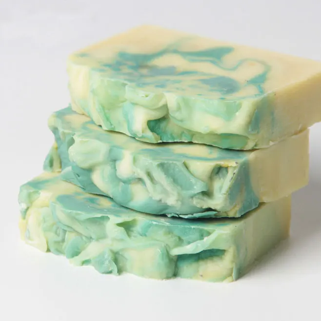 Wholesale natural Handmade Handmade Cold Soap Goat Milk Soap Rose Aloe Vera Oat cleaning soap