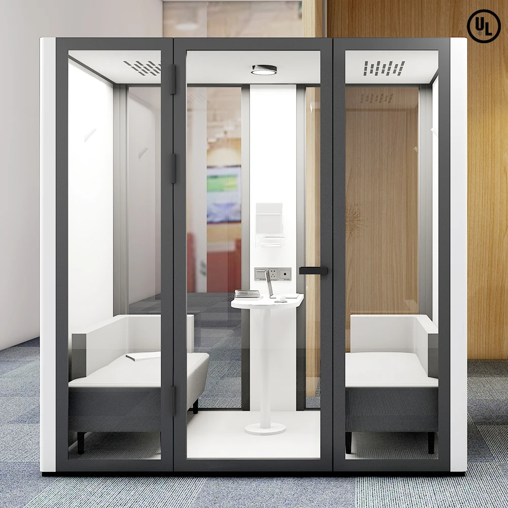 FlexSpace Focus Room Soundproof Pods for Offices Portable Modern Soundproof Pod