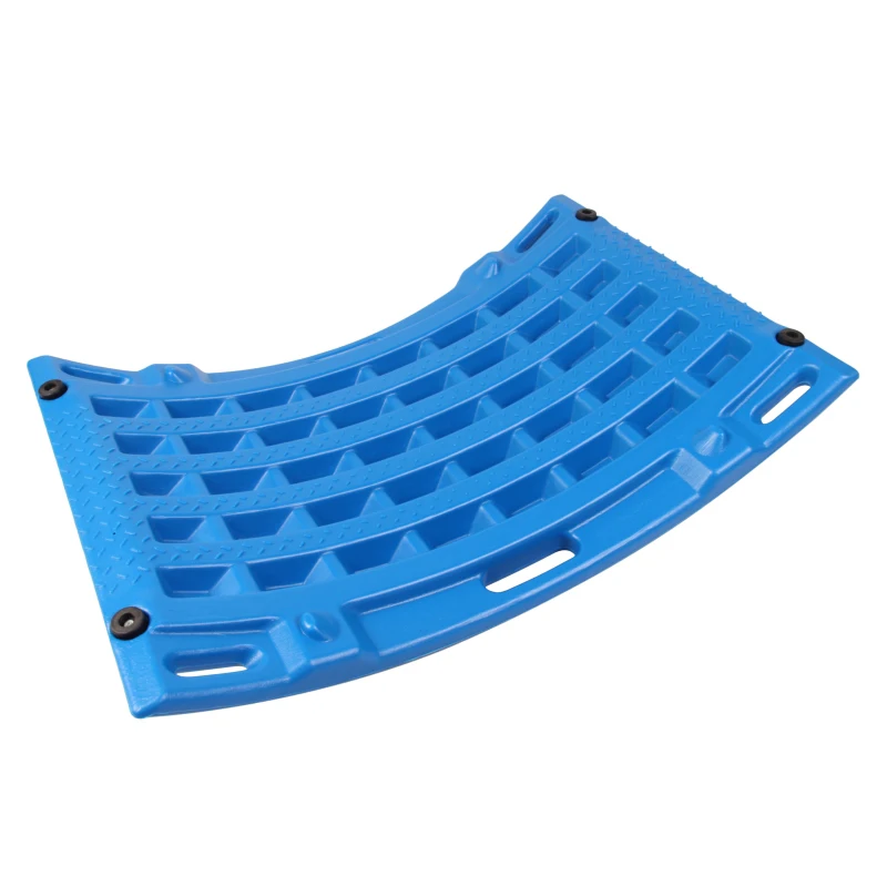 HDPE Gym Fitness Cardio Platform Arc Shape Arch Sit Up Power Bench Aerobic Step Board